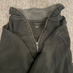 Thrifted Black Quarter Zip Sweatshirt